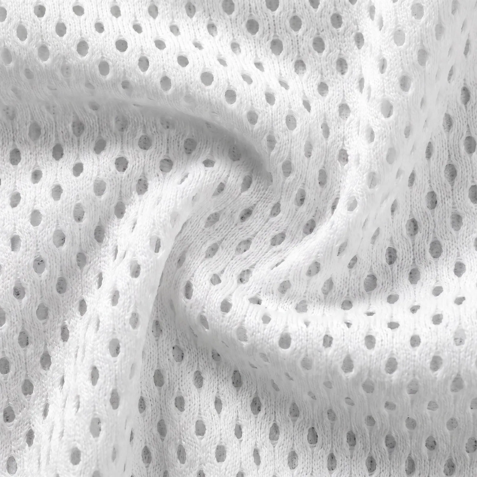 Open-hole mesh close-up