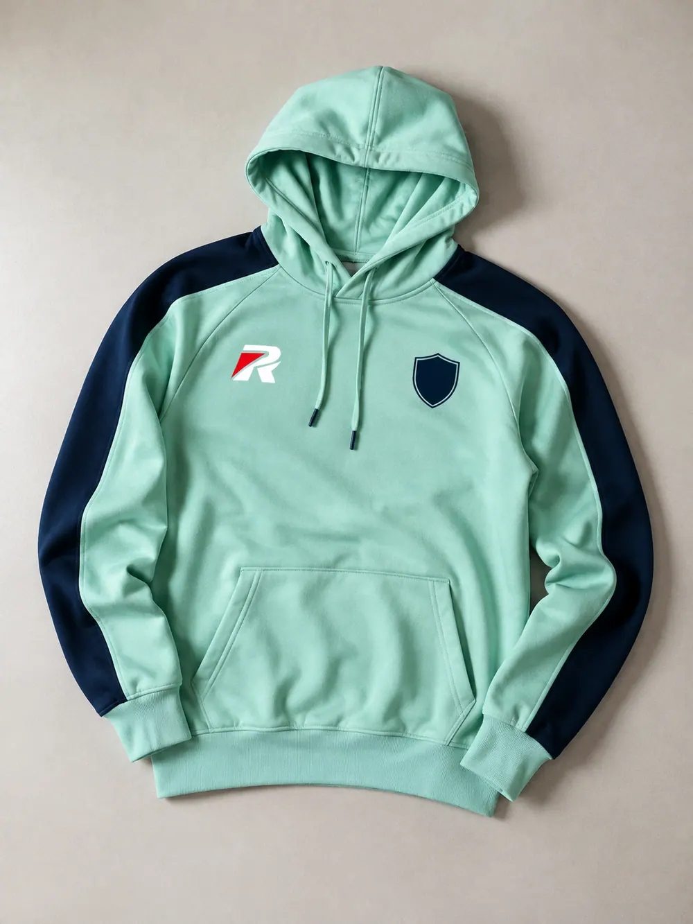 Hoodie, flat lay