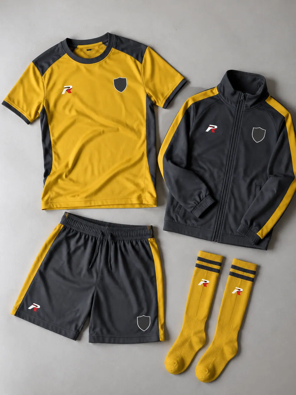 Final kit, flat lay
