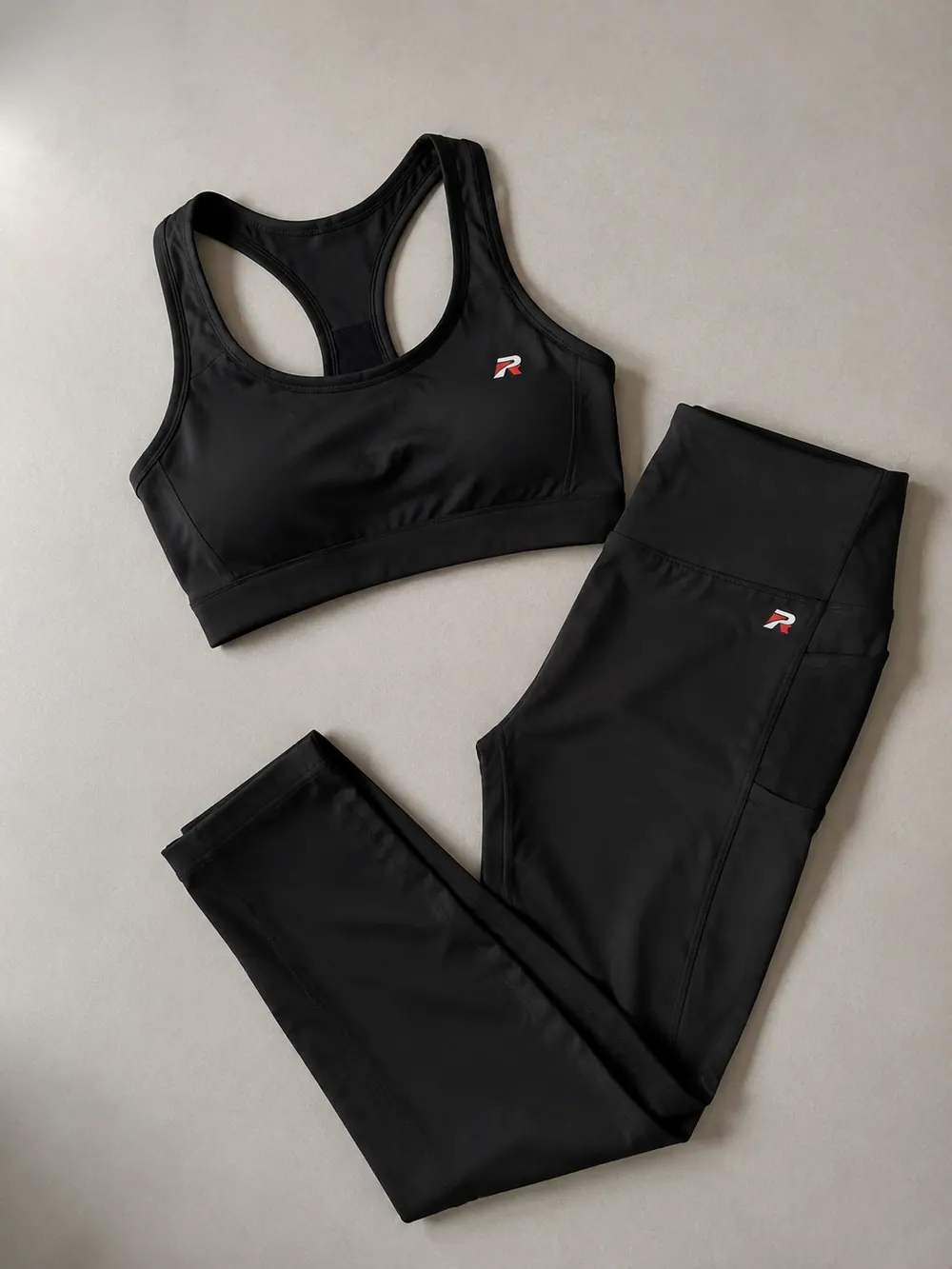 Strap detail, flat lay