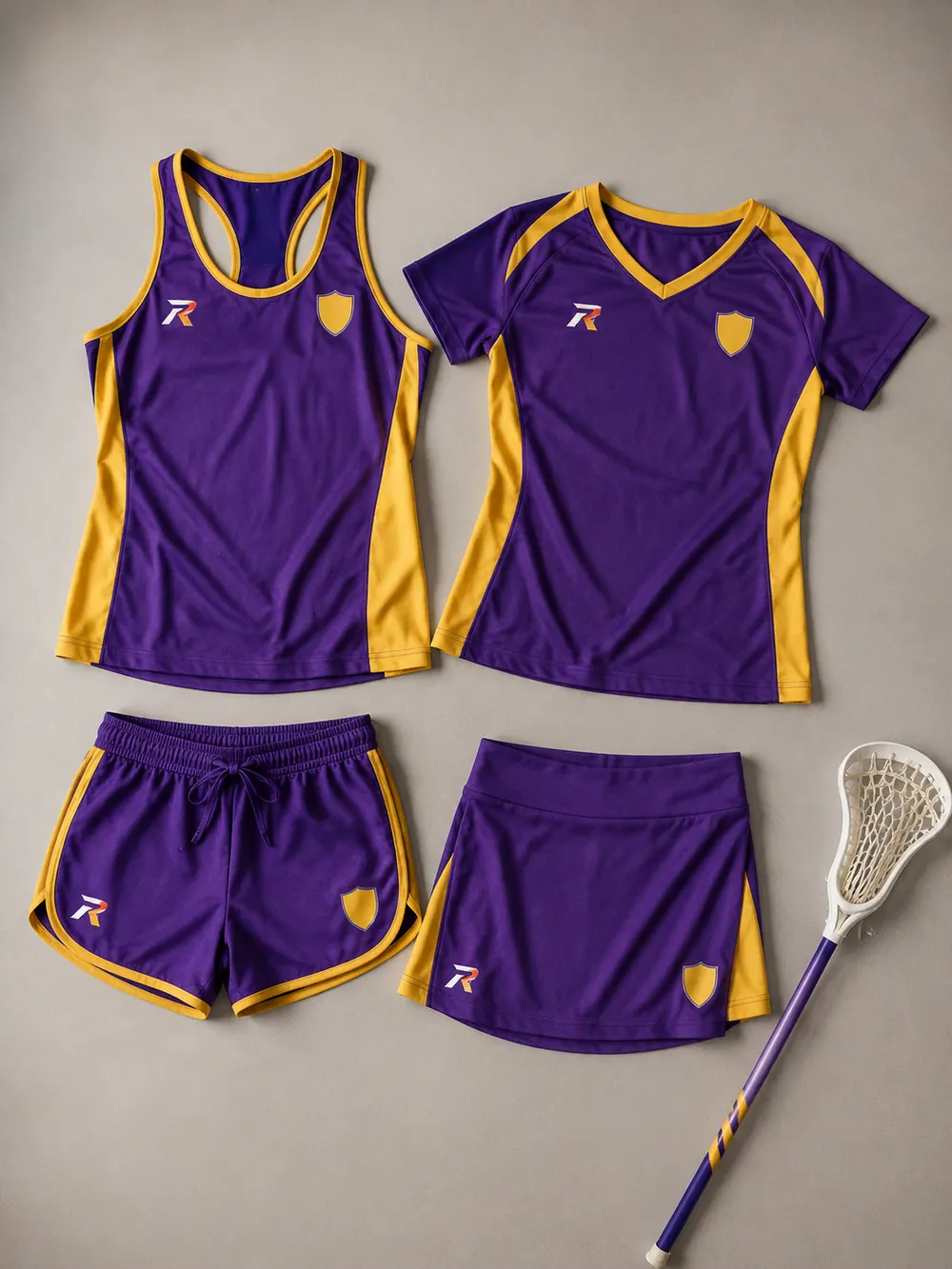 Women’s set, flat lay