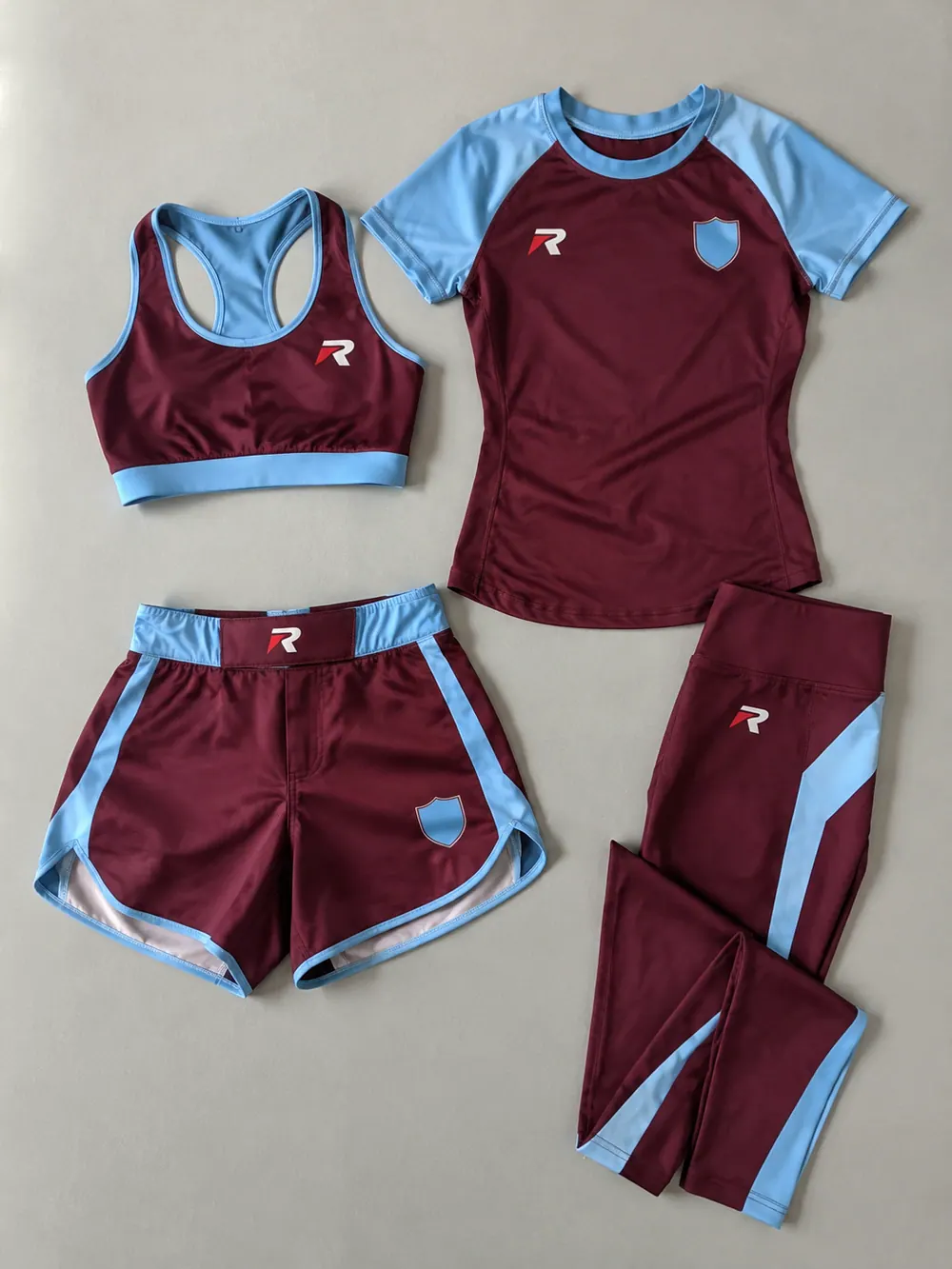 Women’s set, flat lay