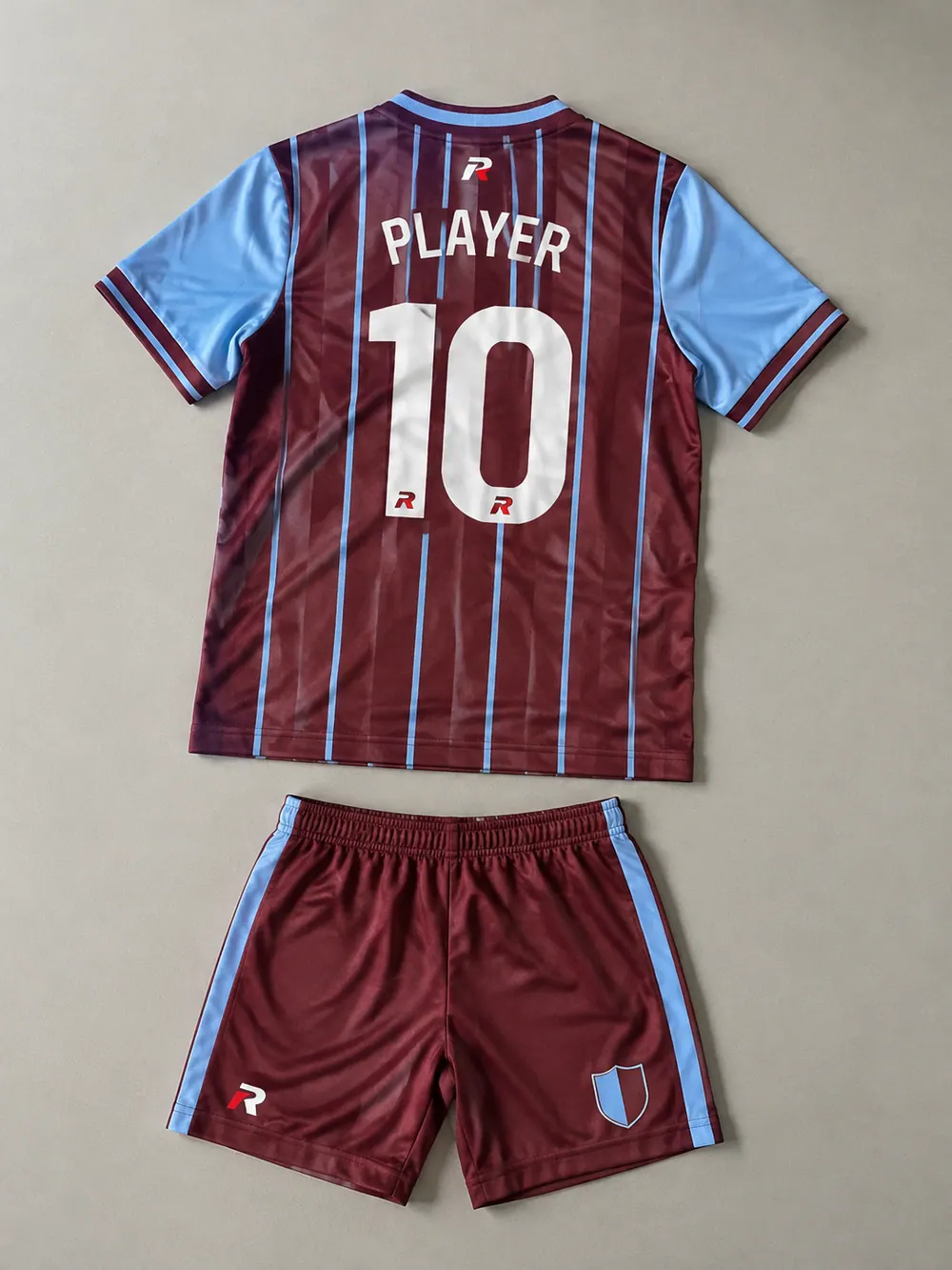 Same kit, back view: name and number