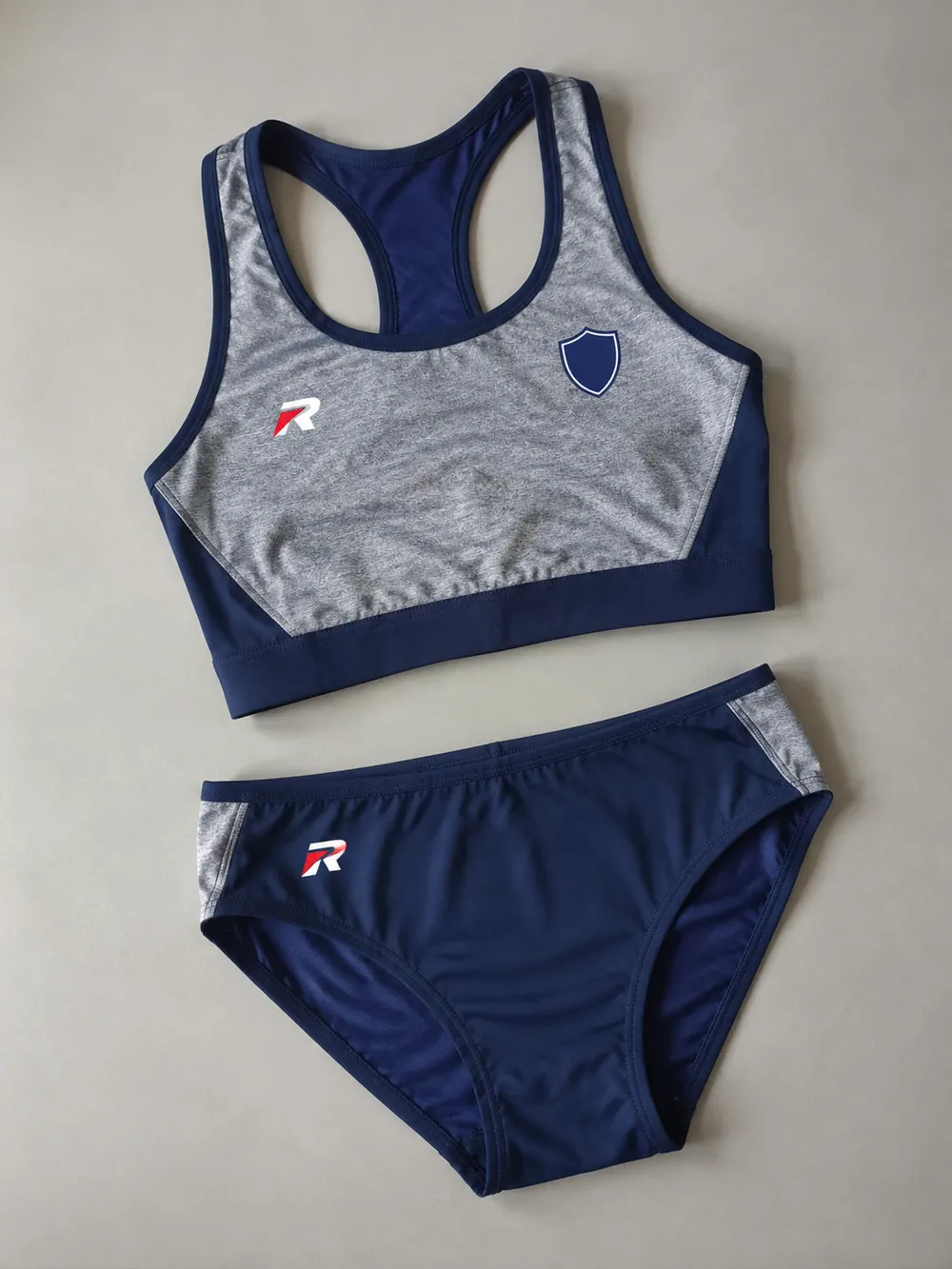 Women’s crop and briefs, flat lay