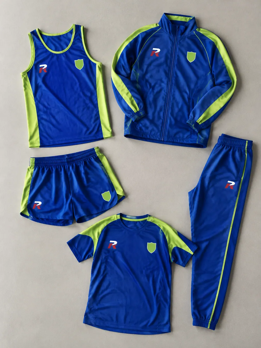 Junior set, flat lay