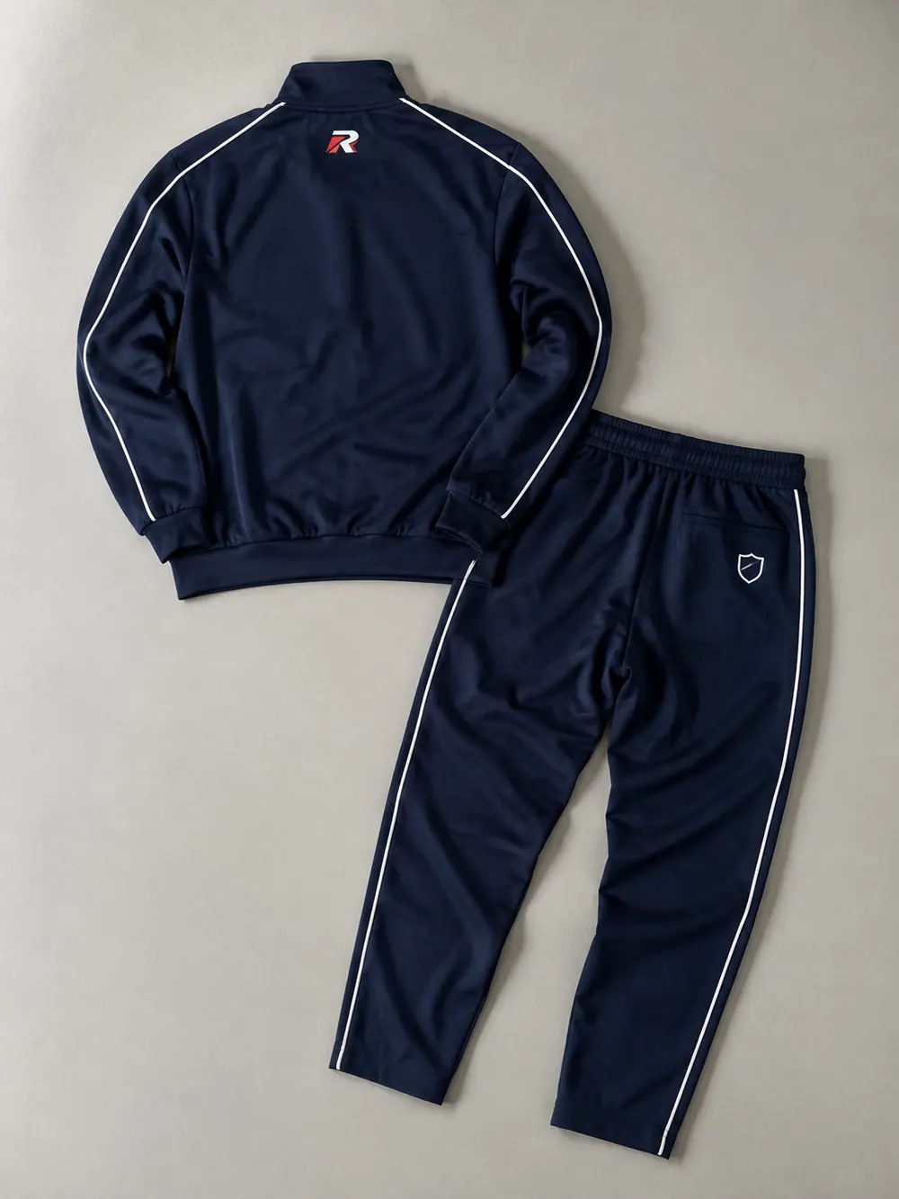 Laid flat, back, flat lay
