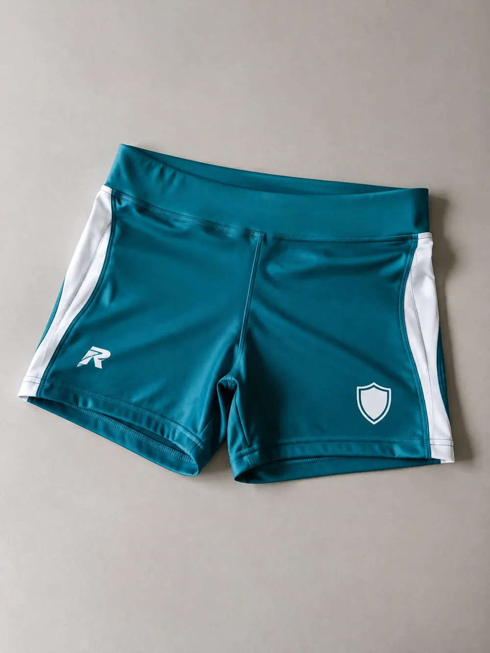 Shorts close-up (lycra), flat lay